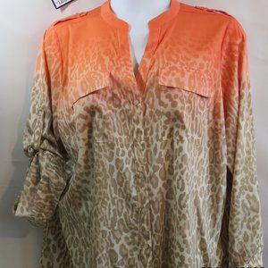 Calvin Klein Women's Shirt Size 1X